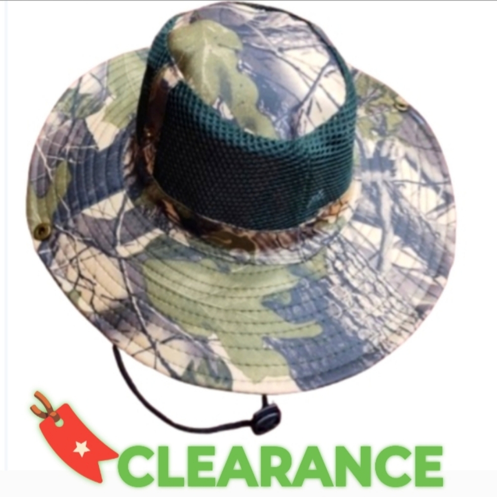Outdoor Mesh Shade Hat Hunting Fishing Cap